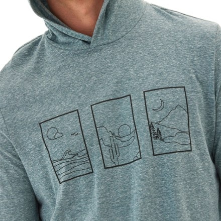 Threads 4 Thought Outdoor Days Graphic T-Shirt Hoodie - Men's 3