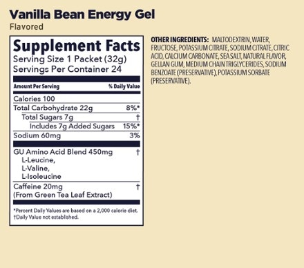GU Energy Gel 1