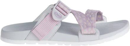 white chaco slides