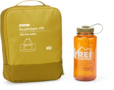REI Co-op Roadtripper 100 Duffel Storage pouch (water bottle not included)