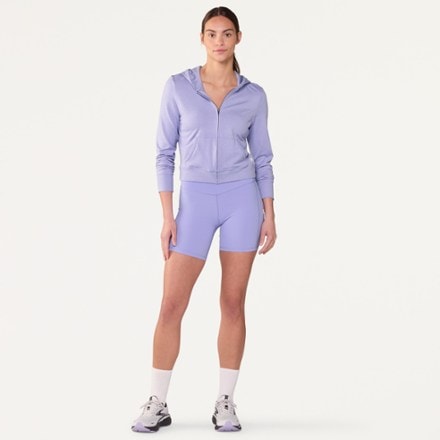 Vuori Halo Mini Full-Zip Hoodie - Women's 3