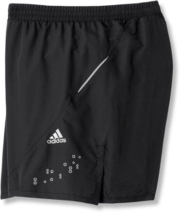 Side view Black shorts