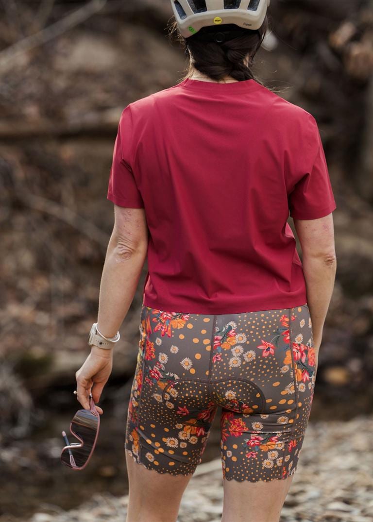 Location Image for Biker Cham Cycling Shorts - Women's