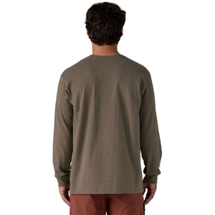 Patagonia Long-Sleeve Shop Sticker Pocket Responsibili-Tee Shirt - Men's 2