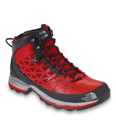 red north face boots