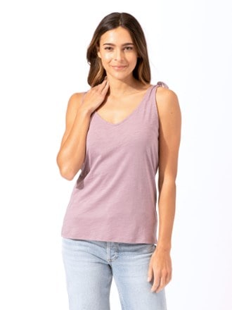 Threads 4 Thought Mirella Tie Strap Slub Tank Top - Women's 0