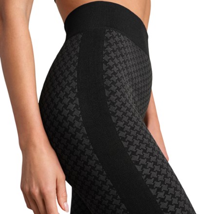 RHONE Apres Houndstooth Seamless Base Layer Leggings - Women's 5