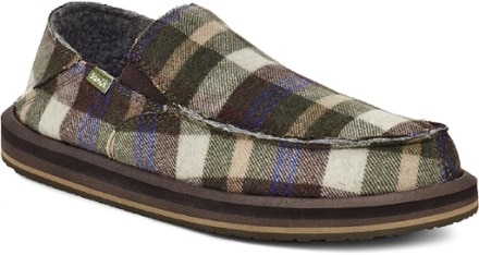 Sanuk Sidewalk Surfer ST Plaid Chill Shoes - Men's 2