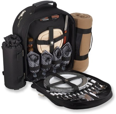 Picnic At Ascot Eco Picnic Backpack with Blanket for Four REI Coop