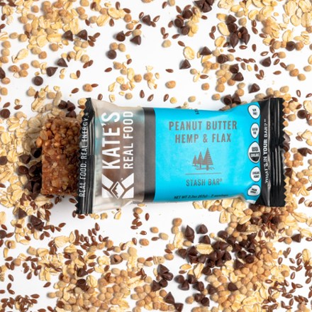 Kate's Real Food Peanut Butter Hemp & Flax Bar 2