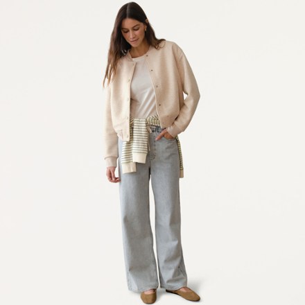 Marine Layer Corbet Quilted Bomber Jacket - Women's 2