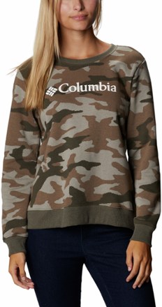 Columbia Columbia Logo Printed Crew Sweatshirt - Women's 0