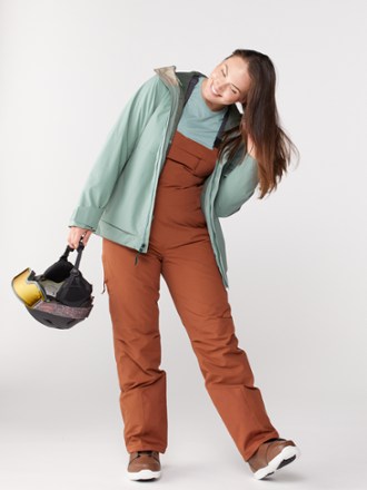 REI Co-op Powderbound Insulated Bib Snow Pants - Women's 3