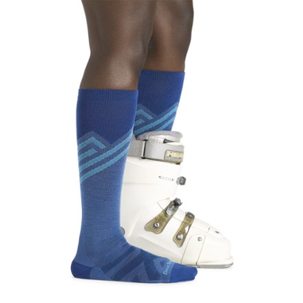 Darn Tough Peaks RFL RFL Over-the-Calf Ultra-Lightweight Ski and Snowboard Socks - Women's 6