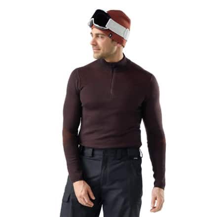 Smartwool Intraknit Thermal Merino Base Layer Quarter-Zip Top - Men's 0