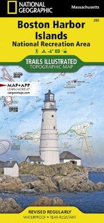 National Geographic Boston Harbor Islands National Recreation Area Topographic Map 0