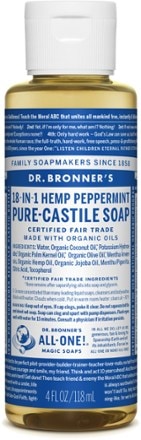 Dr. Bronner's Organic Liquid Soap - 4 oz. 0