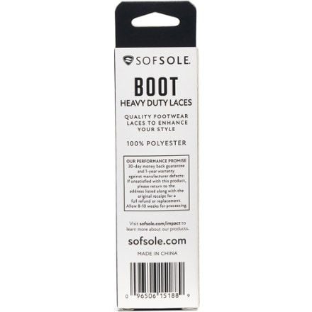 Sof Sole Premium Heavy-Duty Round Boot Laces - Pair 2