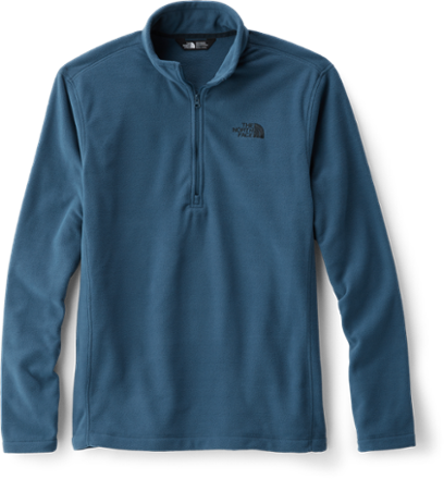 the north face men's tka 100 glacier quarter zip pullover