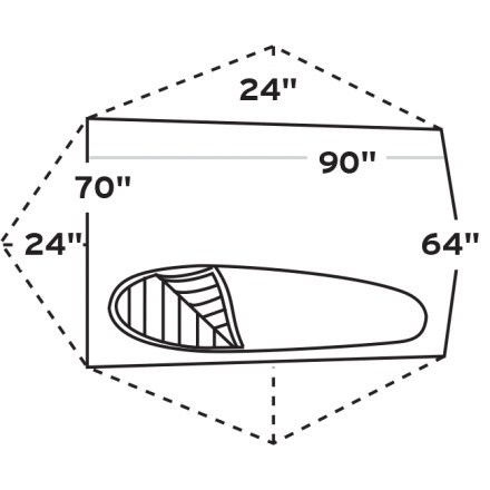 Tent Floor Plan (Zinc/Orange Spice)