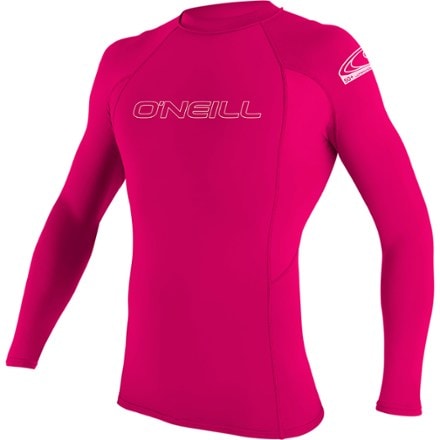 O'Neill Basic Skins UPF 50+ Long-Sleeve Rashguard - Kids' 0