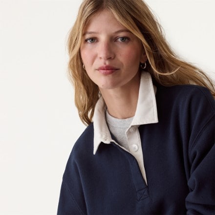 Marine Layer Cloud 9 Fleece Polo - Women's 5