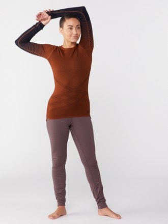 Smartwool Intraknit Thermal Merino Pattern Crew Base Layer Top - Women's 3