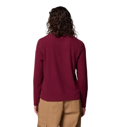 Columbia Brea Falls Grid Crew Long-Sleeve Shirt - Women's 1