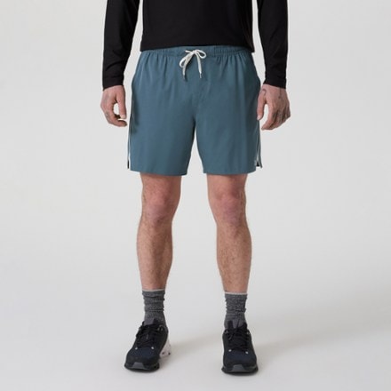 On Body Image of color Pacific/Heather Grey