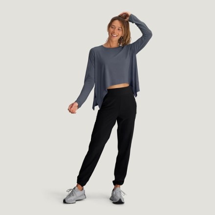 Free Fly Lightweight Cropped Long-Sleeve Shirt - Women's 3