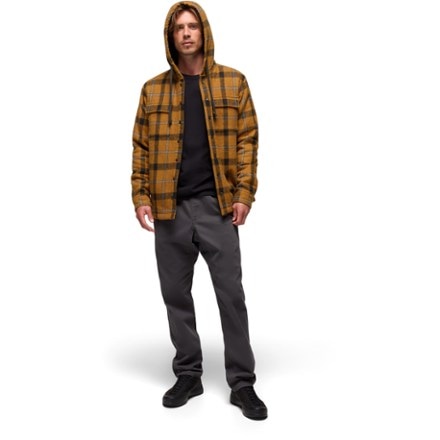 prAna Asgard Hooded Flannel Shirt Jacket - Men's 5