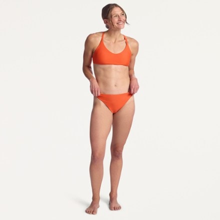 Free Fly Wavebound Cross-Tie Bikini Swimsuit Top - Women's Bottoms not included