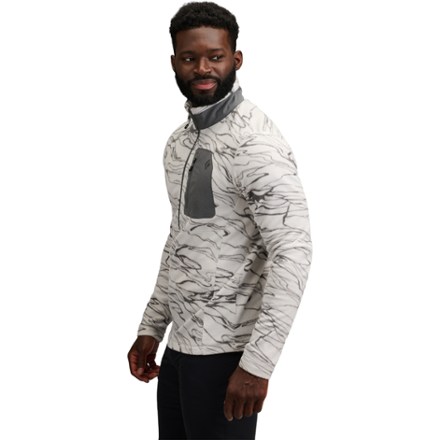 Black Diamond Rift Half-Zip Fleece Jacket - Men's 3