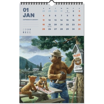 The Landmark Project 2026 Smokey Bear Calendar 3