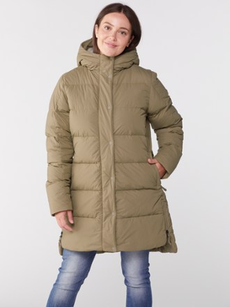 Long Hooded Down Gore-Tex® 2L Feather Parka categories