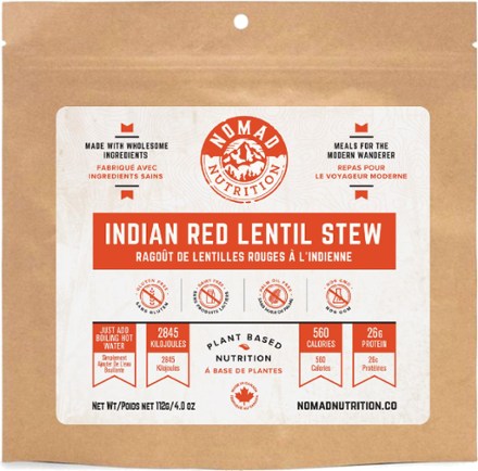 Nomad Nutrition Indian Red Lentil Stew - 1 Serving 0