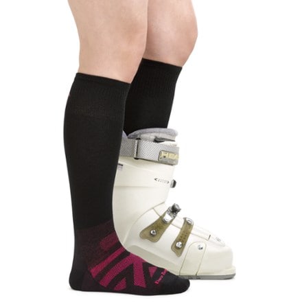 Darn Tough RFL Over-the-Calf Ultra-Lightweight Ski and Snowboard Socks - Women's 2