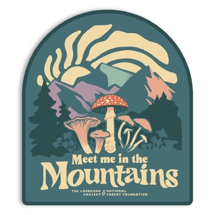 The Landmark Project Meet Me In The Mountains Sticker 0