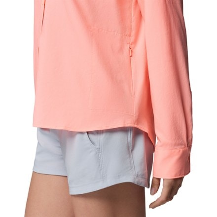 Columbia PFG Castback Woven Long-Sleeve Shirt - Women's 8