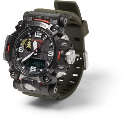  G-Shock Men New Thinner Carbon Mudmaster Watch, Solar Green :  Clothing, Shoes & Jewelry