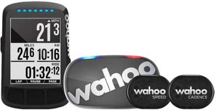 wahoo elemnt bolt gps cycling computer bundle