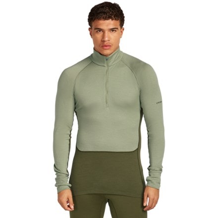 Icebreaker Merino 260 ZoneKnit Long-Sleeve Half-Zip Base Layer Top - Men's 1