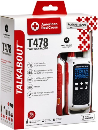Motorola TALKABOUT T478 2-Way Radios - Pair 8