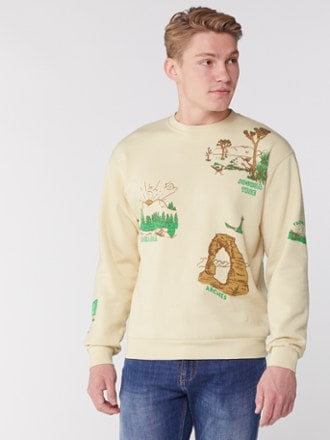 Parks Project National Park Welcome Crew Sweatshirt 1