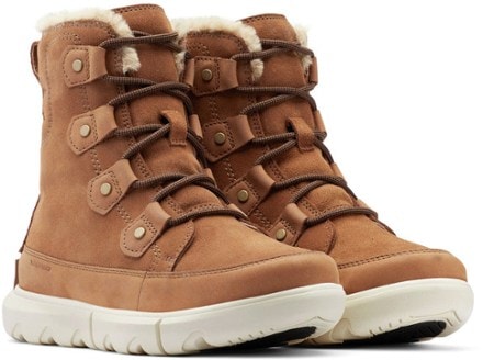 Sorel Explorer II Joan Faux Fur Waterproof Boots - Women's 2