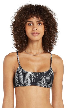 VOLCOM Stay Or Leaf Scoop Swimsuit Top - Women's 0