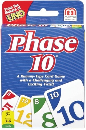 Mattel Phase 10 Card Game 1