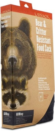 Ursack AllMitey Bear and Critter Sack - 10 Liters Side view (Black)