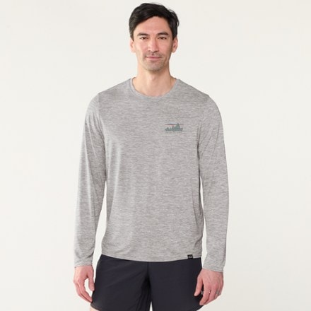 Patagonia Capilene Cool Daily Graphic Long-Sleeve Shirt - Men's 6