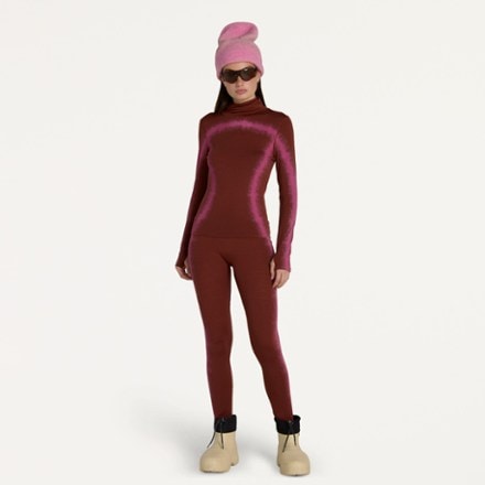 SENIQ Warmup Merino Turtleneck Base Layer Top - Women's 3